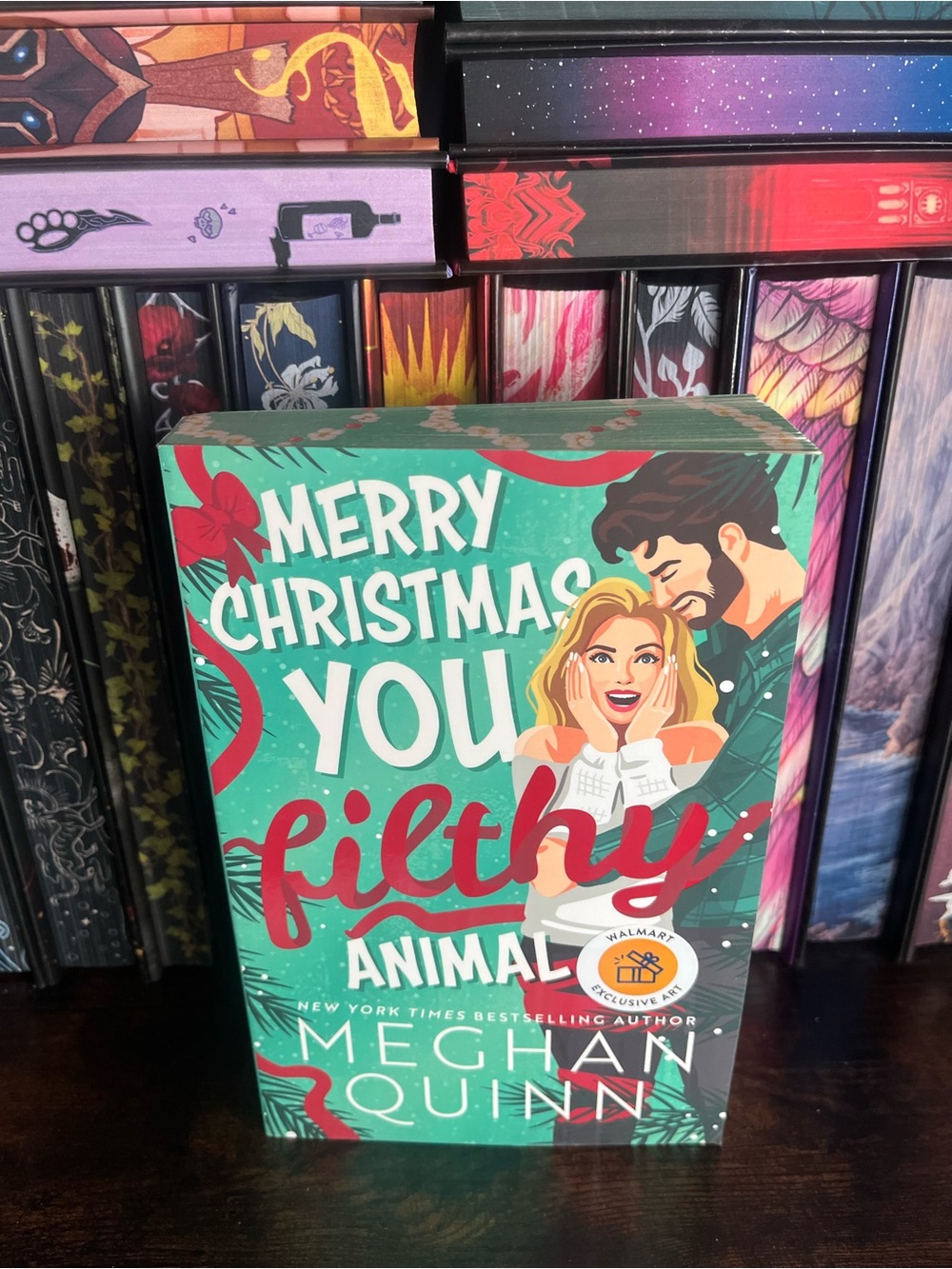 Merry Christmas, You Filthy Animal by Meghan Quinn
Walmart exclusive edition